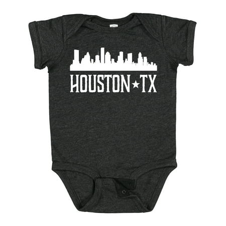 

Inktastic Houston Texas Skyline TX Cities Gift Baby Boy or Baby Girl Bodysuit