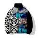 thumbnail image 3 of Chaquetas de invierno 2024 para hombre, abrigo holgado de algodón para hombre, estampado gráfico de granjero y gallo grande, ropa de calle Harajuku, abrigos para hombre, 3 of 4
