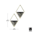 thumbnail image 4 of Umbra Trigg Wall Display (Set of 2),Black/Brass, 4 of 6