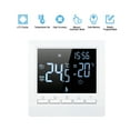 thumbnail image 1 of Smart Thermostat Digital Temperature Controller LCD Display Programmable Electric Floor Heating Thermostat Suitable for Home School Office Hotel 16A, 1 of 8