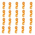 thumbnail image 3 of sweethay Ajustador de cable de línea Guy de 20 piezas, ajustador de cuerda pequeño y conveniente de aleación de aluminio, suministros de Type3 NO3, 3 of 6