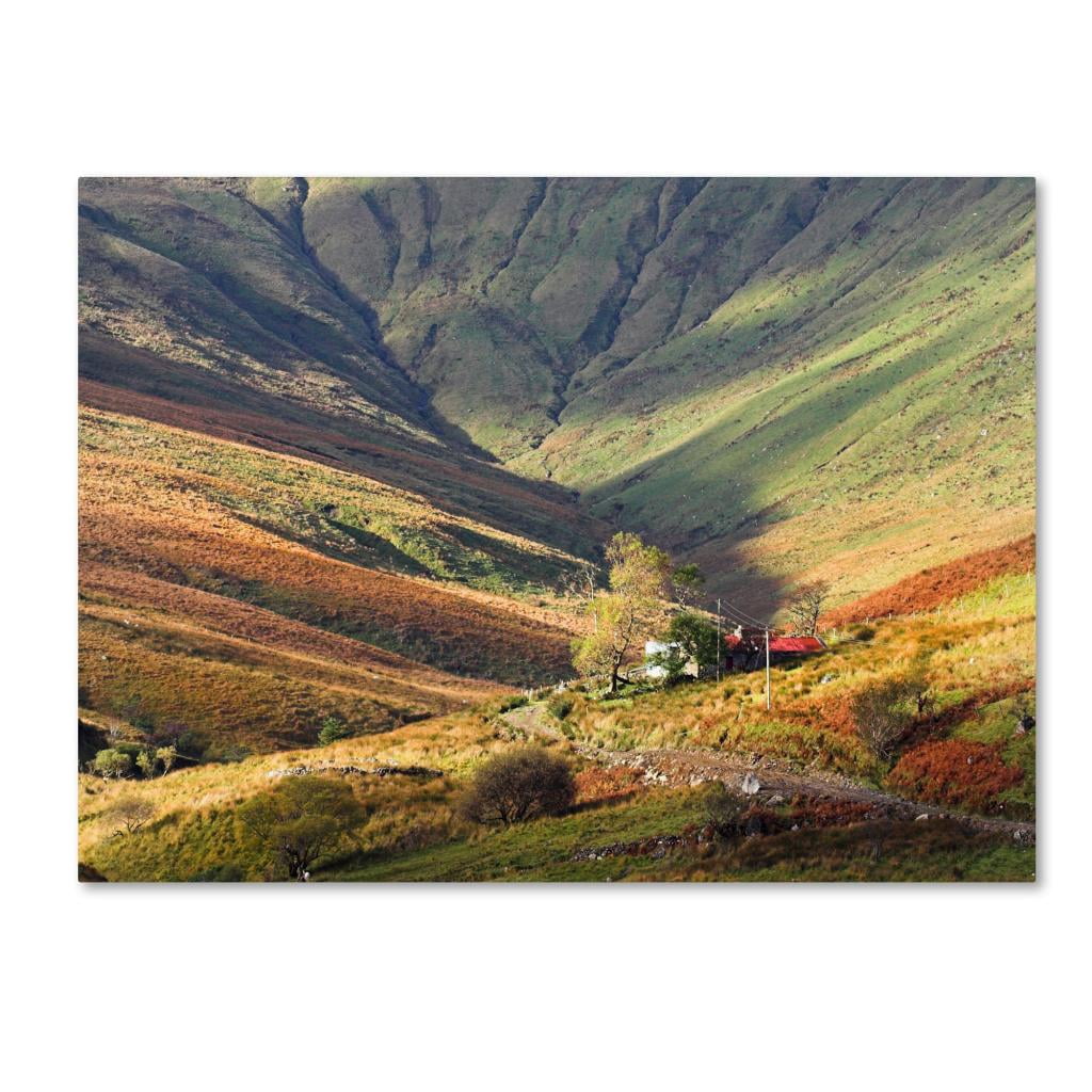 Trademark Fine Art "Connemara Ireland" Canvas Art by Pierre Leclerc