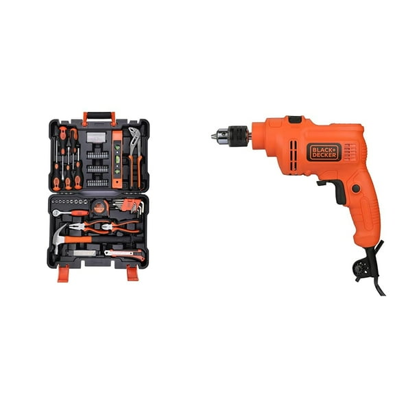 Bmt154c Hand Tool Kit For Home & Diy Use - 154-Piece | Includes Screwdriver, Wrench, Suitable For Home Drilling | A Compact, Lightweight & Perfect Hand Tool Kit | Household Diy, Tool Kit