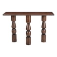 thumbnail image 4 of Split Console Table Brown, 4 of 5
