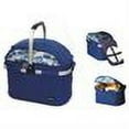 thumbnail image 2 of Aluminum Framed Picnic Cooler Basket in Blue, 2 of 2