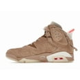 thumbnail image 2 of Jordan Men's 6 Retro Travis Scott British Khaki Basketball Shoes, from StockX, 2 of 5