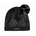thumbnail image 5 of Silk Satin Sleep Cap Bonnet Hair Cover for Sleeping Silk Lined Beanie Hat for Natural Curly Hair Adjustable Night Cap - Gray, 5 of 7