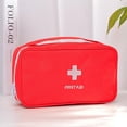 thumbnail image 1 of Portable Packing First Aid Kit Emergency Medical Bag Storage Case Waterproof Car Kits Bag Organizer Travel Survival Empty Bag Red, 1 of 6