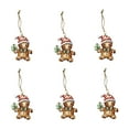 thumbnail image 3 of 6 Colgantes de Muñeco de Jengibre Perfecl Decoración Navideña Estilo C, 3 of 8