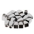 thumbnail image 1 of 20x Tapón de Bloqueo de Cordón Sunnimix Cordón Plata, 1 of 7