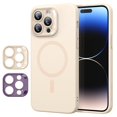 thumbnail image 1 of Funda de teléfono ESR para iPhone 14 Pro con MagSafe Silicone Light Tan, 1 of 7