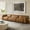 Camel, variant on Modway Auren 3-Piece Vegan Leather Upholstered Sofa in Camel