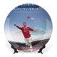 thumbnail image 1 of Cristiano Ronaldo Plato decorativo de porcelana fina (bone china), plato decorativo de cerámica para hogar, oficina, soporte de pared, platos decorativos para dormitorio 15 cm, 1 of 6