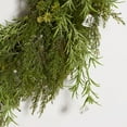 thumbnail image 5 of SAFAVIEH Faux 22 Inch Pine Led Wreath W/ Gold Bells, Green, 5 of 8