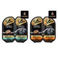 SHEBA Wet Cat Food Cuts in Gravy Variety Pack, With Sustainable Tuna and Roasted Chicken Entree