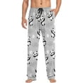 thumbnail image 3 of GZHJMY Panda Pajama Pants for Men, Lounge Pants Lightweight Men Pajama Bottoms with Drawstring Pockets, Christmas New Year Birthday Gifts, XX-Large, 3 of 6