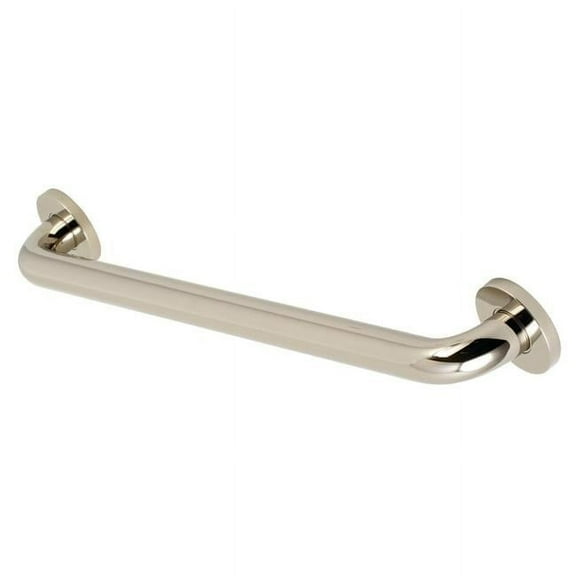 24 in. Meridian Decorative ADA Grab Bar, Polished Nickel
