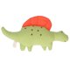 thumbnail image 3 of Juguetes de Dinosaurio Rellenos ANGGREK Tela de Rizo Suave Color Algodón PP, 3 of 8