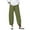 1#Mint Green, variant on Green Womens Pants Trousers Cotton Solid Color Daily Trousers for Women Dressy Casual