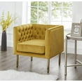 thumbnail image 2 of Cui Liu LaVine Tufted Club Chair with Metal Legs, Modern arm Chair for Living Room, 2 of 16