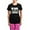 With Pink Pant, variant on CafePress - No War In Ukraine Women's Dark Pajamas - Women's Short Sleeve Print T-Shirt and Pants Dark Cotton Pajama Set