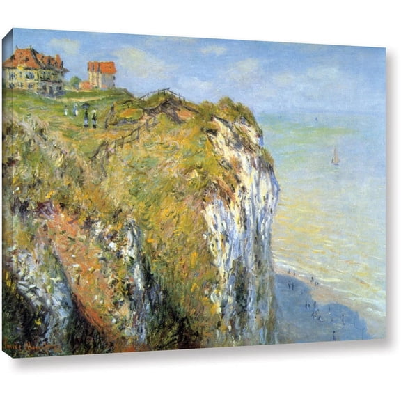 Claude Monet "Cliffs" Gallery-Wrapped Canvas