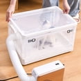 thumbnail image 4 of Caja Secadora Para Mascotas, Suministro De Aire Suave, Circulación De Aire Fluida, Polea Transparente, Habitación Seca Para Mascotas Ultra Silenciosa, Plegable Para Gatos Para El, 4 of 7