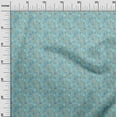 thumbnail image 3 of oneOone Cotton Poplin Light Blue Fabric Asian Kilim Quilting Supplies Print Sewing Fabric By The Yard 42 Inch Wide, 3 of 5