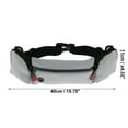 thumbnail image 4 of Ofertas Únicas 1 Pc Cinturón Multifuncional para Correr con Cremallera Bolsa de Cintura Deportiva para Teléfono y Llaves Color Gris Claro, 4 of 6