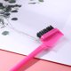 thumbnail image 1 of Peine de pelo de control de borde de doble cara de belleza herramienta de maquillaje de cepillo de pelo de cola de pasador de acero JShteea Cuidado Belleza, 1 of 7