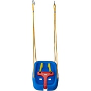 Little Tikes 2-in-1 Snug and Secure Swing, High Back Swing, Blue