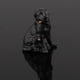 thumbnail image 3 of Modelo de diorama de diseño de cachorro de perro de animales en miniatura a escala 1/64 StyleA Negro, 3 of 9