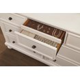 thumbnail image 2 of Topline Home Furnishings 6pc White Queen Size Bedroom Set, 2 of 7