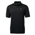 thumbnail image 2 of Men's Cutter & Buck Black Boston Red Sox Virtue Eco Pique Tile Print Recycled Polo, 2 of 3