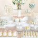 thumbnail image 4 of 24 toppers para cupcakes con brillo color oro rosa YCTHUNFISH, 4 of 7