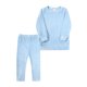 thumbnail image 2 of Gibobby Conjunto de ropa para bebé y niño Ropa para niños pequeños, ropa para bebés (niño o niña), chándal sólido Unisex, de lana cálido de manga larga(Azul claro,5-6 Años), 2 of 5