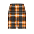 thumbnail image 4 of Mens Pantalones de Verano Ligero Casual Algodón Medio Pantalones Cortos, Ropa de Dormir de Color Sólido Y Pantalones de Vestuario, 4 of 8
