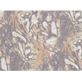 thumbnail image 2 of Zelouf High Multi Chiffon Print W/fog Foil  , Sewing, DIY, Crafts Fabric by the Yard, 292 Brown/blk, 3 Yard, 2 of 2