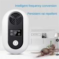 thumbnail image 5 of Ultrasonic Pest Repeller Rechargeable Rodents Mouse Rats Mice Repellent 360 Degree Multiple, 5 of 5