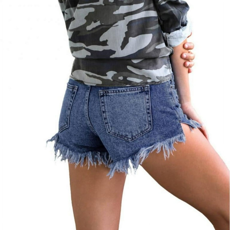 Distressed sales booty jeans