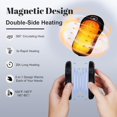 thumbnail image 2 of Sevenstars 2 Pack Magnetic Rechargeable Hand Warmers 5000mAh Power Bank Hand Warmers Christmas Gifts for Mom, 2 of 8