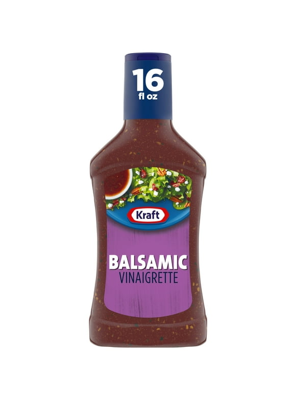 Kraft Balsamic Vinaigrette Salad Dressing, 16 fl oz Bottle