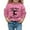 A-Pink648, variant on Girls' Graphic Crewneck Sweatshirt Playful Gymnastics Cartoon Pullover Casual Daily Kids' Top