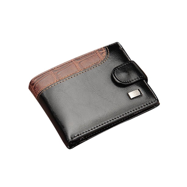 Billet Bifold Corta Billetera Universal Pledar Tarjetas Negocios Por Bolso Casual