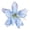 Blue, variant on 1 PCS Blue Hawaiian Flower Clips for Hair Plumeria Hair Clips Unique Camellia Flower Hair Clips for Women Bridal Wedding Birthday