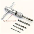 thumbnail image 2 of HLONK ”5pcs Precision Tap and Die Set -  Chrome Finish for Metalworking & Gear Repair  Manual Operation”, 2 of 6