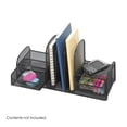 thumbnail image 2 of Safco Onyx Mesh Desk Organizer, Steel Mesh, 17 x 6.75 x 7.75, Black, 2 of 2