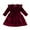 Wine, variant on FDDMis Pink Party Dress 2nd Birthday Outfit Girl Burnt Orange Dress for Girls Baby Girl Winter Outfits Gifts for 10 Year Old Boys Family Gift Winter, Green 12-18 Months