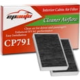 thumbnail image 1 of Epauto Cp791 (Cf8791A) Filtro De Aire De Cabina De Repuesto Para Chevy Silverado Suburban Tahoe Avalanche Gmc Sierra Yukon Cadillac Escalade – Compatible Con Modelos Gm Seleccionados 2000-2002, 1 of 3