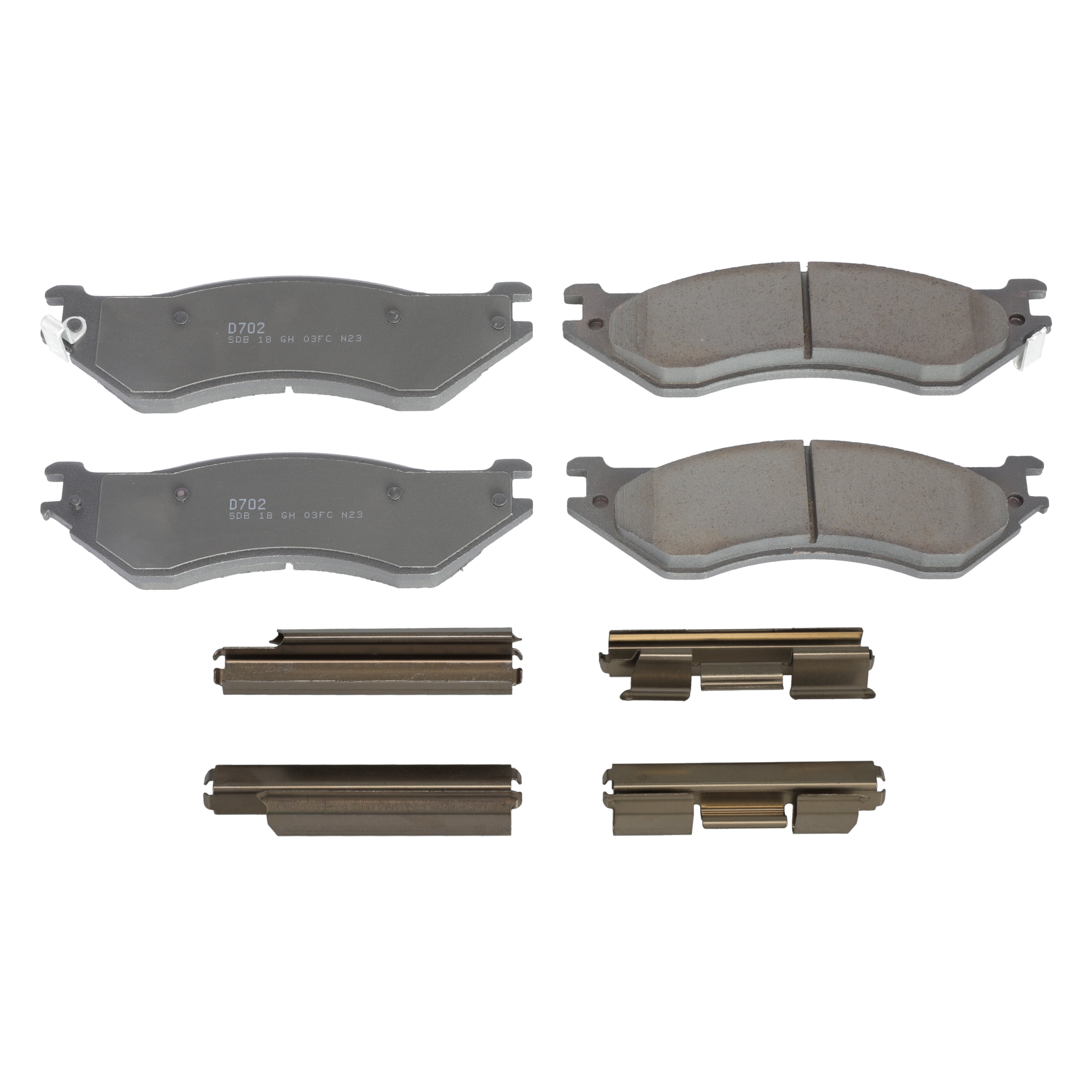 Winstop Brake Pad Set, Front WS.0702.0.C, Ford F-150 2003-2000